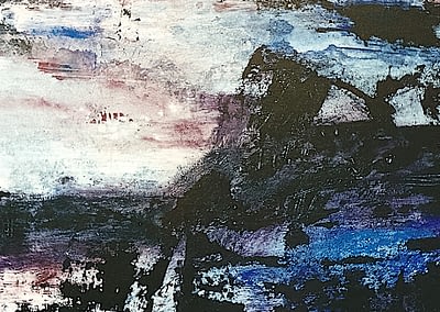 Mountain Air mixed media on canvas 122x91.5cm