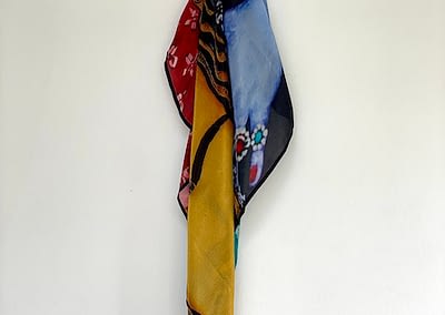 Frida Scarf 3, crepe silk, £30 + P&P
